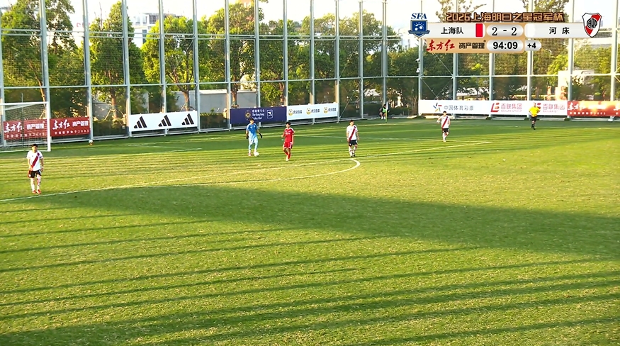 明晚19:35，明日之日冠军杯淘汰赛，U17国足将战河床U17！